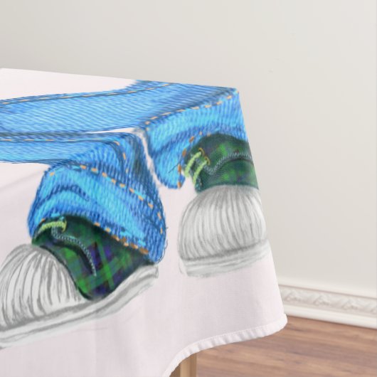 Niedliches romantisches Paar - Liebe - I Liebe You Tischdecke (Beispiel)