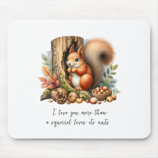 Niedliches romantisches Zitat Valentinstag Mousepad (Vorne)