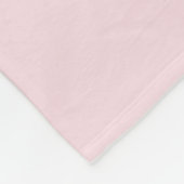 Niedliches rosa Baby-Ferkel Fleecedecke (Ecke)