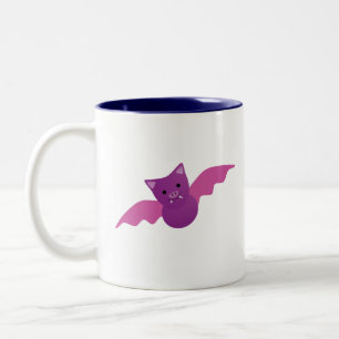 Niedliches rosa Becken Zweifarbige Tasse