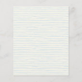 Niedliches rosa blaues Brautparty laden ein (Rückseite)