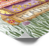 Niedliches Rosa, das ich wohl lieber Bienen lesen  Poster (Ecke)