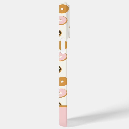 Niedliches Rosa Donut-Muster Case-Mate iPhone Hülle (Rückseite / Rechts)