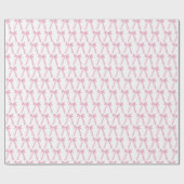 Niedliches rosa Flachbildschirm-Muster Geschenkpapier (Flach)