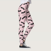 Niedliches Rosa Flecht-Halloween-Party Leggings (Rechts)