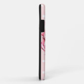 Niedliches rosa-haariges Anime chibi Mädchen Case-Mate iPhone Hülle (Hinten/Rechts)