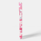 Niedliches rosa Herz-Muster Case-Mate iPhone Hülle (Rückseite / Links)