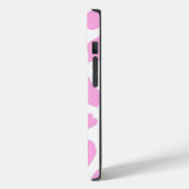 Niedliches rosa Kuhmuster Case-Mate iPhone Hülle (Rückseite / Links)