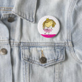 Niedliches rosa Mädchen Prinzessin Ballet Button (Beispiel)