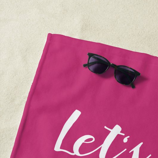 Niedliches rosa MeerjungfrauBadetuch mit Strandtuch (Beispiel)