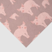 Niedliches rosa Muster Seidenpapier (Ausschnitt)