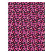 Niedliches rosa Muster Tischdecke (Vorderseite)