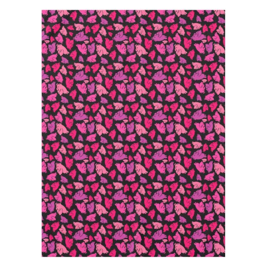 Niedliches rosa Muster Tischdecke (Vorderseite)