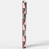 Niedliches rosa Owl Muster wählen Groß-/Kleinschre Case-Mate iPhone Hülle (Rückseite / Rechts)