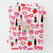 Niedliches rosa Papier für das Wrapper (Beispiel)