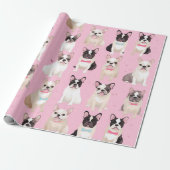 Niedliches rosa Pink-Furnierpapier Geschenkpapier (Ungerollt)