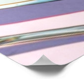 Niedliches rosa Poster (Ecke)