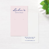 Niedliches rosa Schmuckstück Ohrring Display (Schreibtisch)