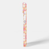 Niedliches Rosa und Gelb Abstrakte Kaleidope druck Case-Mate iPhone Hülle (Rückseite / Links)