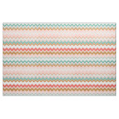 Niedliches Rosa und Goldkatzenikat Zickzack Stoff (Fat Quarter (45,7 x 55,9 cm))