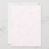 Niedliches Rosa unter dem Meer Mädchen Geburtstage (Rückseite)