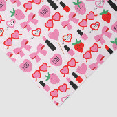 Niedliches rosafarbenes Gewebepapier Seidenpapier (Ausschnitt)