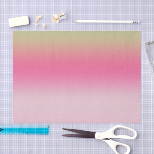 Niedliches rosafarbenes, glänzendes Gewebepapier Seidenpapier (Handwerk)