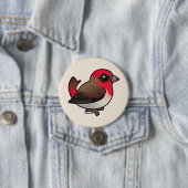 Niedliches Rosefinch Button (Beispiel)