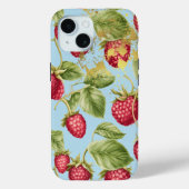 Niedliches Rot, Pastellblau und Himbeere Case-Mate iPhone Hülle (Rückseite)