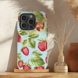 Niedliches Rot, Pastellblau und Himbeere Case-Mate iPhone Hülle