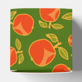 Niedliches Rotäpfel-Umschlagpapier Geschenkschachtel (Oben)