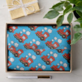 Niedliches Rotes Choo-Erlebnis Seidenpapier (Geschenk)