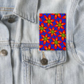 Niedliches rotes Muster Button (Insitu)