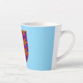 Niedliches rotes Muster Milchtasse (Rechts)