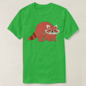 Niedliches Rotes Panda 16 T-Shirt (Design vorne)