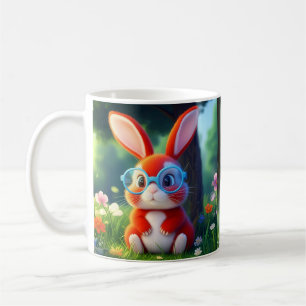Niedliches Rotes Sonnenstudio unter Baum-75767 Kaffeetasse