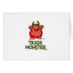 Niedliches rotes Tickle Monster durch send2smiles