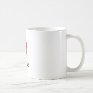 Niedliches rotes Tickle Monster durch send2smiles Kaffeetasse