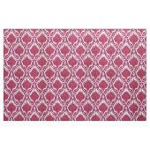 Niedliches rotes und lila Katastermuster Stoff (Yard (91,4 cm))
