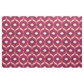 Niedliches rotes und lila Katastermuster Stoff (Fat Quarter (45,7 x 55,9 cm))