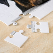 Niedliches Rottweiler | Hundezucht-Gesicht Puzzle (Seite)