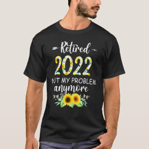 Niedliches Ruhestand 2022 für Frauen 2022 T-Shirt