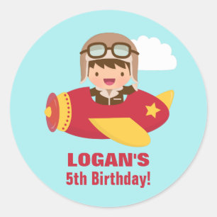 Niedliches Runder Aufkleber