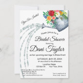 Niedliches rustikales Brautparty Einladung (Vorderseite)