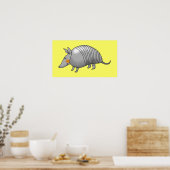 Niedliches Rüstungswerk Poster (Küche)