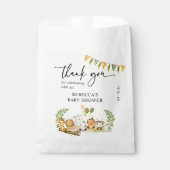 Niedliches Safari Animals Baby Dusche Brunch Party Geschenktütchen (Vorderseite)