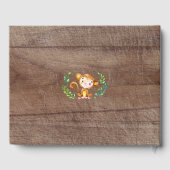 Niedliches Safari Jungle Baby Showbook Gästebuch (Rückseite)