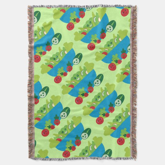 Niedliches Salat Decke (Vorderseite Vertikal)