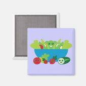 Niedliches Salat Magnet (Vorderseite/Rückseite)