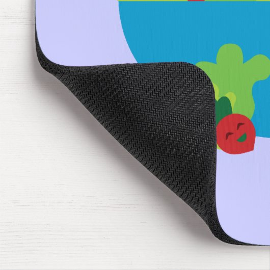Niedliches Salat Mousepad (Ecke)